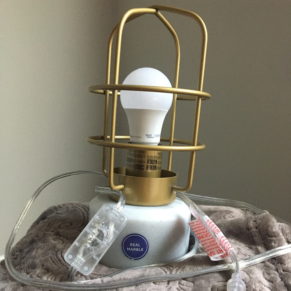 Marble lamp